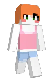 slagshell Minecraft avatar full body