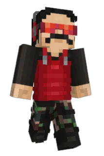 slamPls Minecraft avatar full body