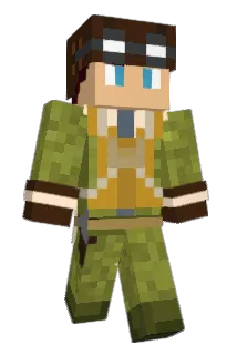 sleopard Minecraft avatar full body
