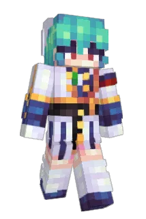 sliceslider Minecraft avatar full body