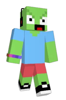 slimecrazyLP Minecraft avatar full body