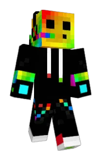 slimerainbow Minecraft avatar full body