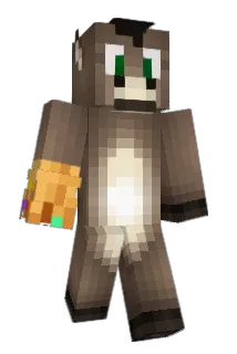 slurging Minecraft avatar full body