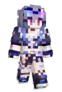 slushpooch Minecraft avatar full body