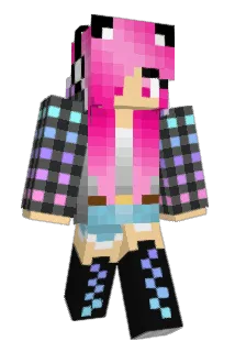 smaili Minecraft avatar full body