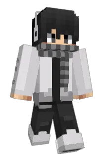 small_book Minecraft avatar full body