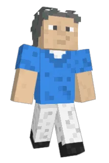 smoking2 Minecraft avatar full body