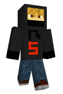 sneakeater Minecraft avatar full body