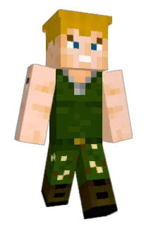 sneakerbot Minecraft avatar full body