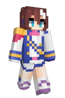 snow_UVA Minecraft avatar full body