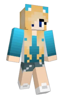 snowflakecotton Minecraft avatar full body
