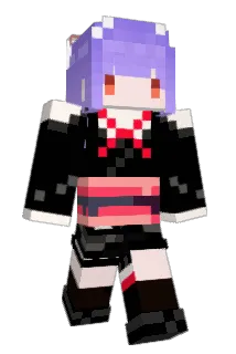 snowponyo Minecraft avatar full body