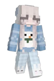 snwoflake Minecraft avatar full body