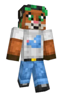 socks_the_fox Minecraft avatar full body