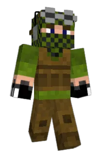 sonictron Minecraft avatar full body