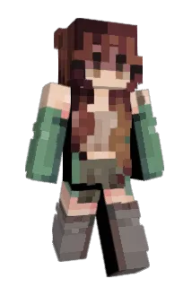soysoap Minecraft avatar full body
