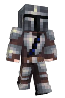 spacedaddin Minecraft avatar full body