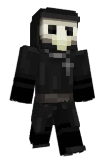 spacefred Minecraft avatar full body