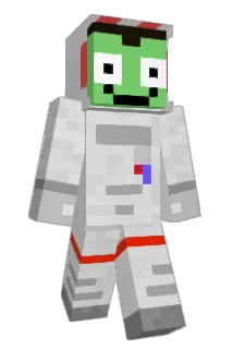 spacemallcow Minecraft avatar full body