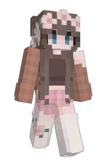 spaghettibowl Minecraft avatar full body