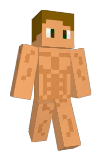 spazner Minecraft avatar full body