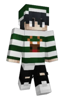 speeeding Minecraft avatar full body