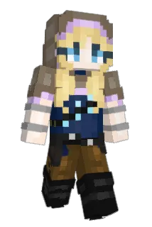 spellthieflux Minecraft avatar full body