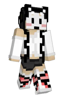 spikechu Minecraft avatar full body