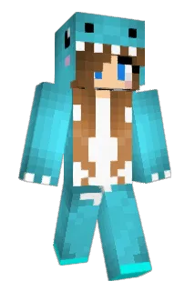 spitztastic Minecraft avatar full body