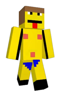 spon9y Minecraft avatar full body
