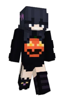 spookyice Minecraft avatar full body
