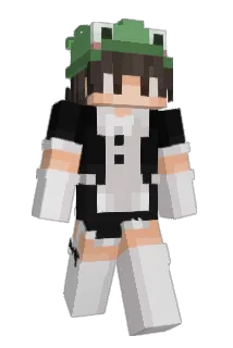 spudzillaghost Minecraft avatar full body