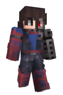 spyderpunk Minecraft avatar full body