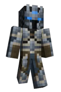 squareface Minecraft avatar full body