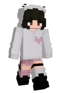 squiddlesink Minecraft avatar full body