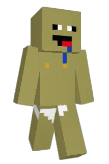 squiddoly Minecraft avatar full body