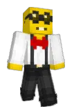 squiped Minecraft avatar full body