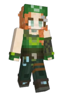 sreva Minecraft avatar full body