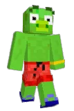 ssqque Minecraft avatar full body
