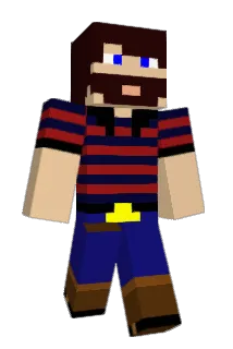 stLUIGI Minecraft avatar full body
