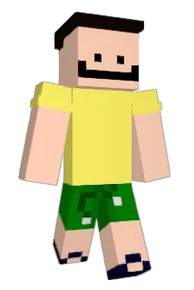 stakester Minecraft avatar full body