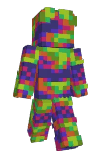 stinkypeach Minecraft avatar full body
