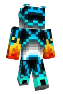 stooopid Minecraft avatar full body