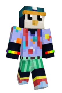 straW_8 Minecraft avatar full body