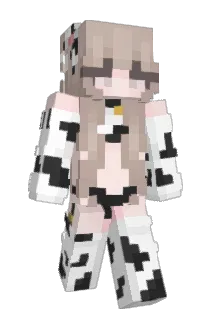 stramberrymilk Minecraft avatar full body