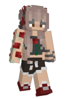 strawberry_bambi Minecraft avatar full body