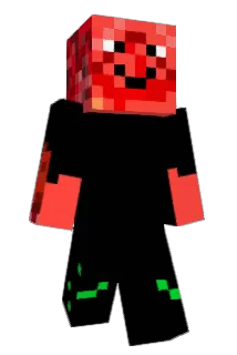 strawberrybomb Minecraft avatar full body