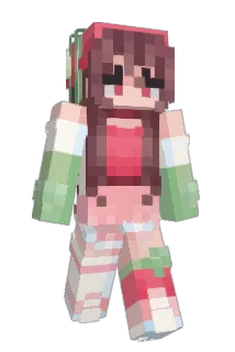 strawberryuuu Minecraft avatar full body
