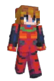 strawbria Minecraft avatar full body