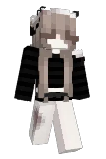 strawbwerries Minecraft avatar full body